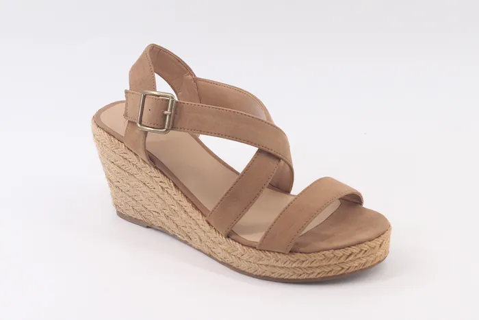 Strappy Wedge Sandal ES20-410 — H.E.R