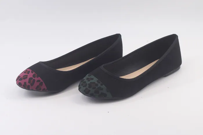 Print Toe Cap Ballerina ES20-544 — H.E.R