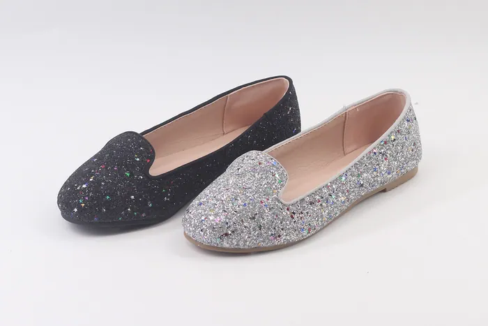 Girls French Binding Sparking Slip On ESG20-158 — H.E.R