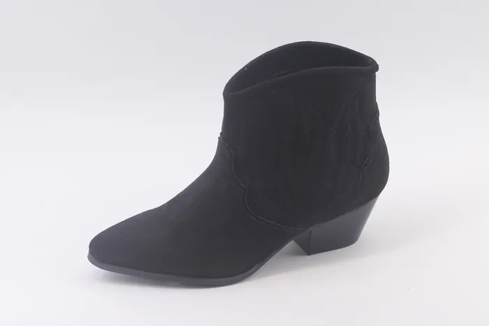 Embroidered Ankle Boot ES20-501 — H.E.R